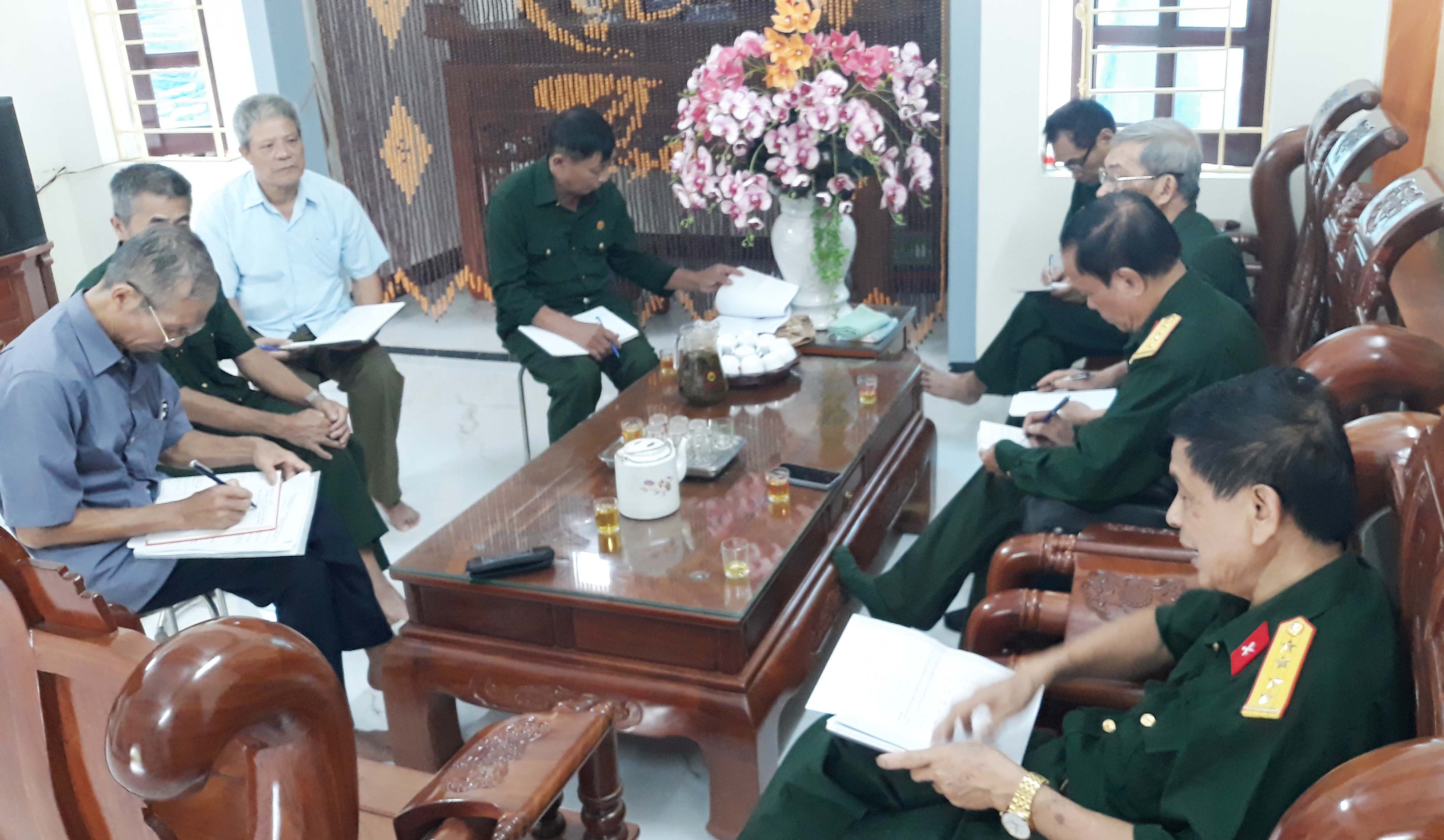 Ban thường vụ Hội Trường Sơn Thạch Thất, Hà Nội triển khai kiểm tra công tác Hội cơ sở năm 2024 
