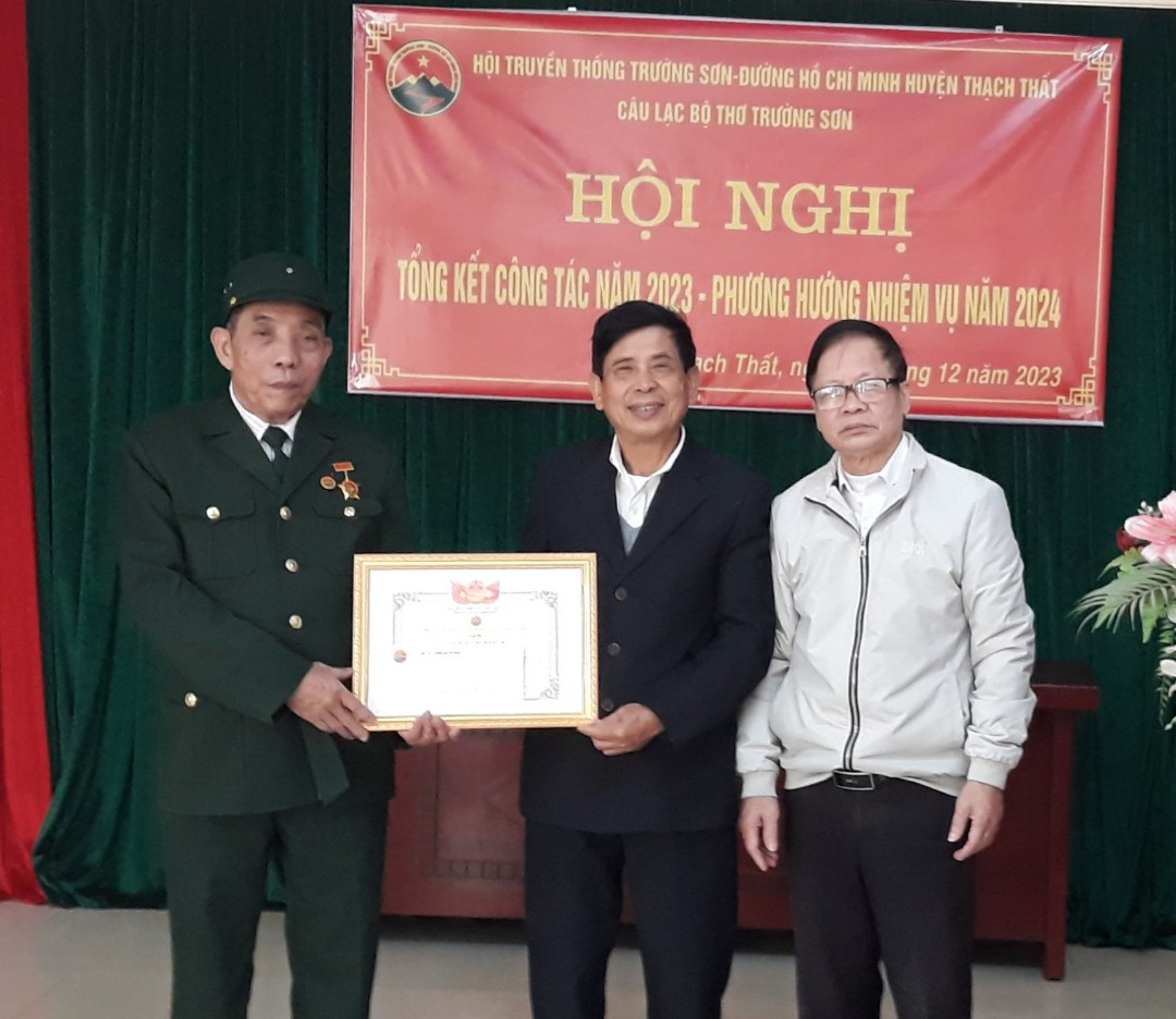 Câu lạc bộ Thơ Trường Sơn huyện Thạch Thất, Hà Nội Tổng kết năm 2023