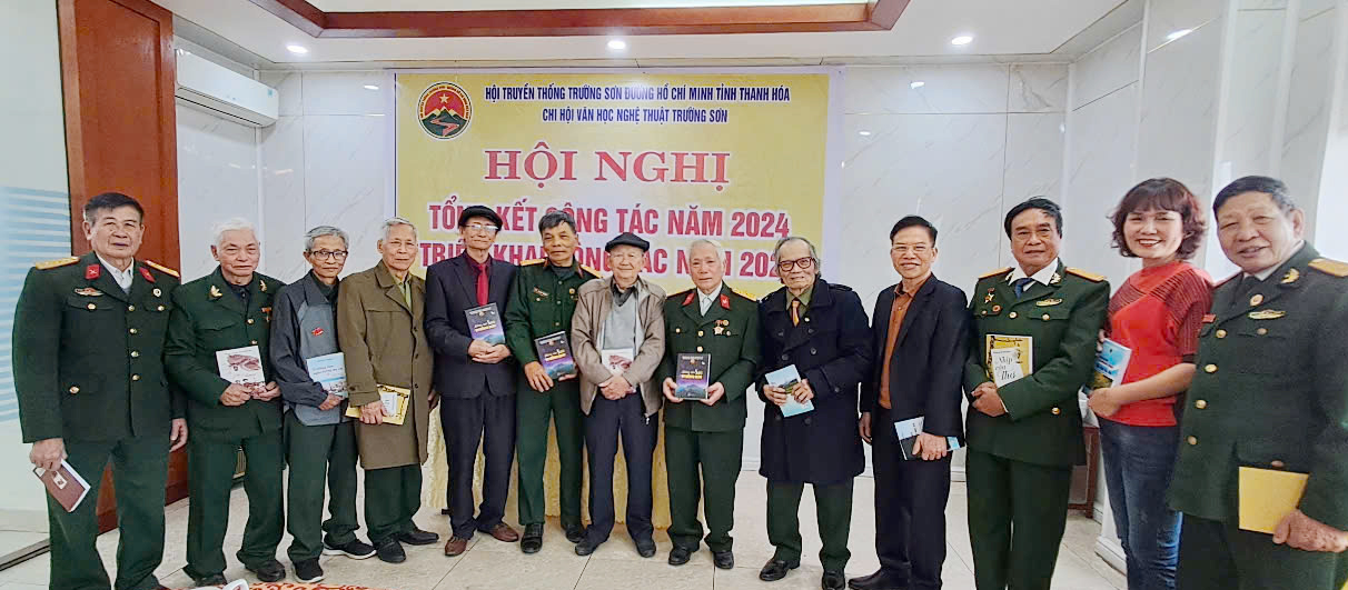 Chi hội Văn học Nghệ thuật Trường Sơn Thanh Hóa tổng kết hoạt động năm 2024 