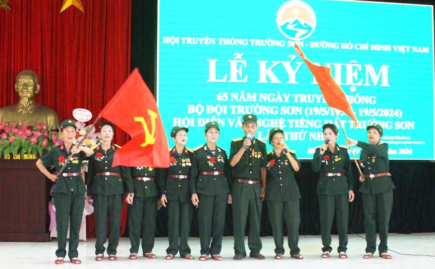 Hội Trường Sơn Hà Trung, Thanh Hóa. Kỷ niệm 65 năm ngày mở đường Trường Sơn