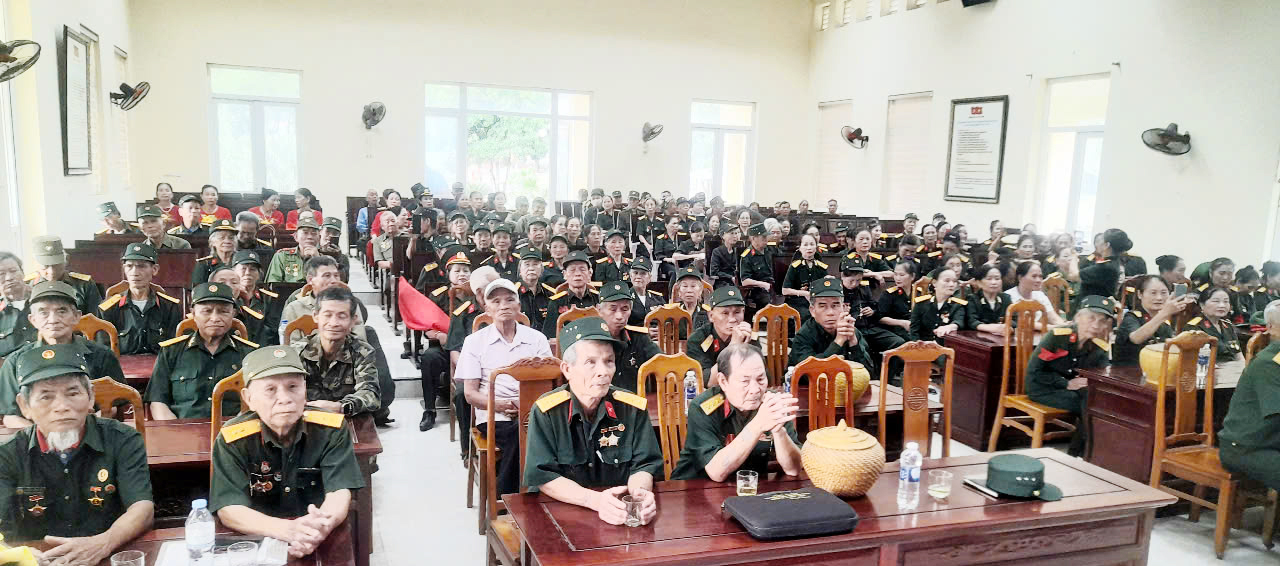 Hội TS huyện Hà Trung, Thanh Hóa tổ chức kỷ niệm 66 năm ngày mở đường Trường Sơn