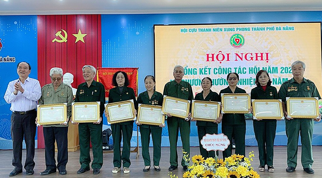 Hội Cựu TNXP thành phố Đà Nẵng Tổng kết công tác năm 2023
