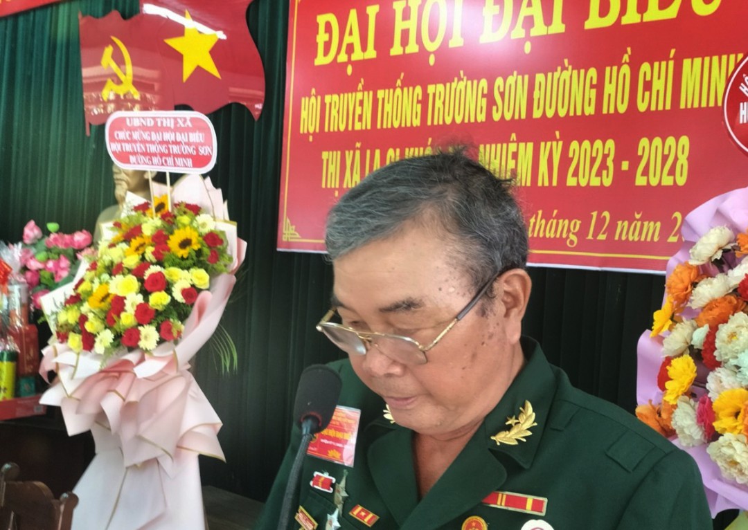 Đại hội nhiệm kỳ II - Hội Trường Sơn thị xã La Gi tỉnh Bình Thuận
