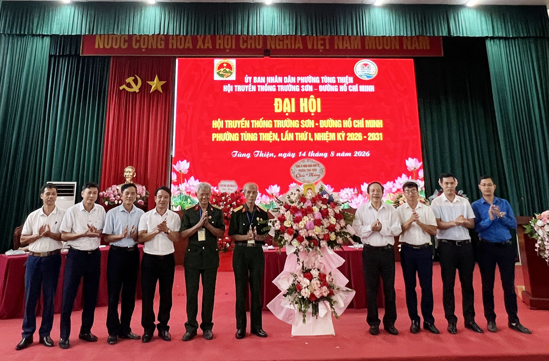 Đại hội Hội Trường Sơn phường Tùng Thiện lần thứ nhất, nhiệm kỳ 2026-2031
