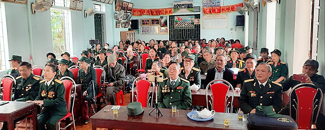 Ban Liên lạc Nữ chiến sỹ Trường Sơn huyện Yên Định, Thanh Hóa Gặp mặt Truyền thống.