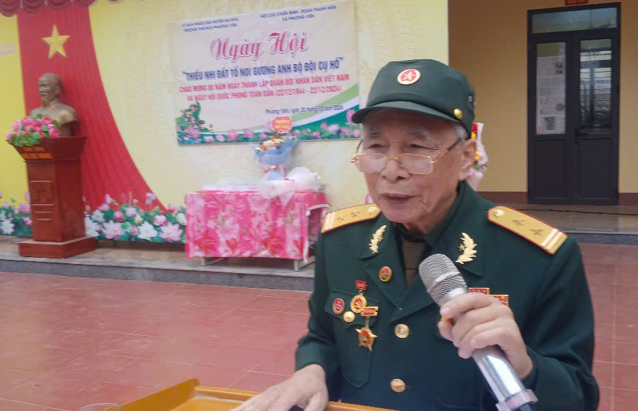 Hội Trường Sơn huyện Hạ Hòa, Phú Thọ Với chương trình : Ngày hội thiếu nhi đất Tổ noi gương anh bộ đội Cụ Hồ 