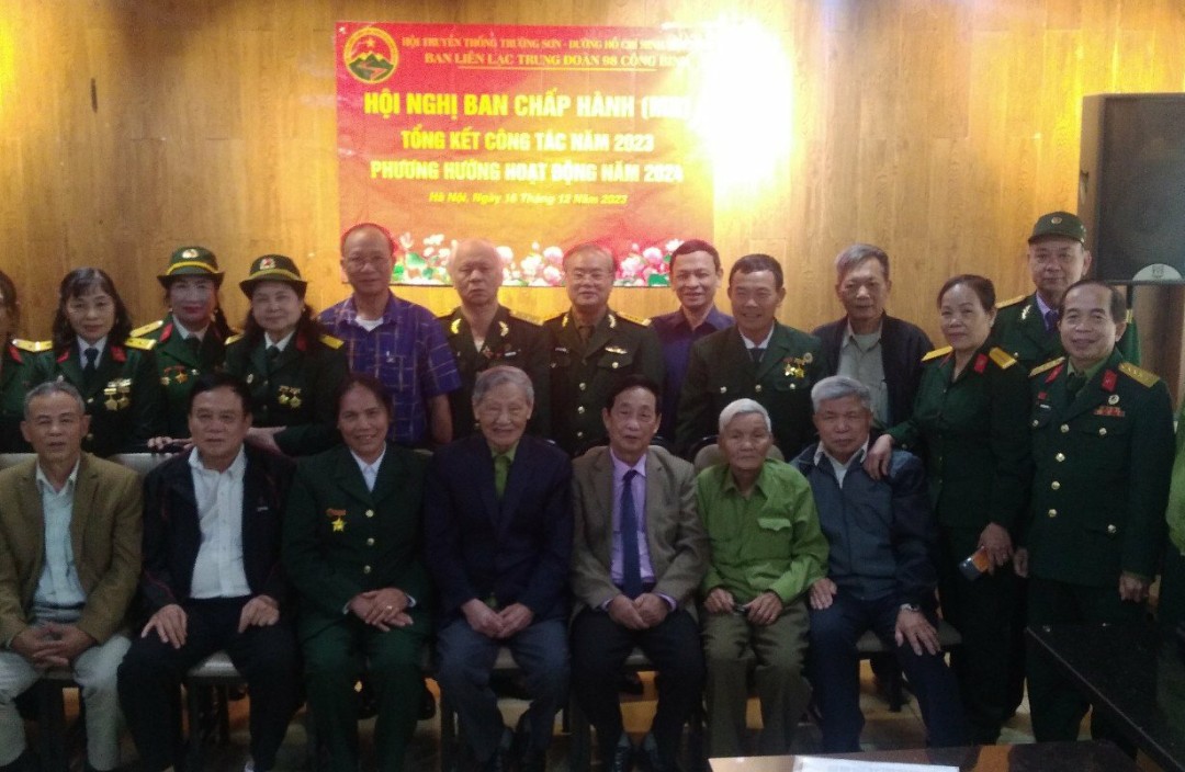 Hội nghị Tổng kết nhiệm vụ năm 2023 – Ban LL Trường Sơn Trung đoàn 98 Công Binh