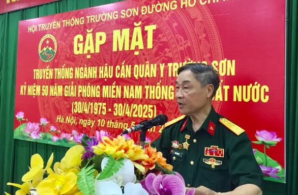 BLL Ngành Hậu cần/Quân y Trường Sơn gặp mặt truyền thống