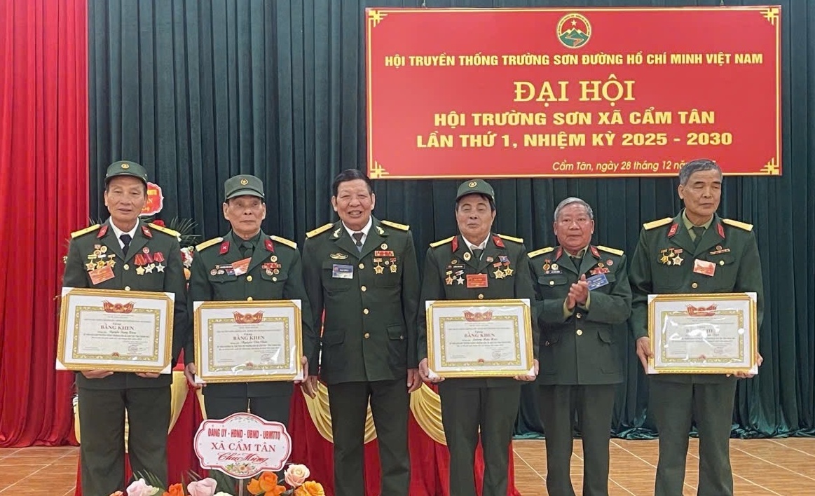 Hội TS xã Cẩm Tân, tỉnh Thanh Hóa Đại hội lần thứ I