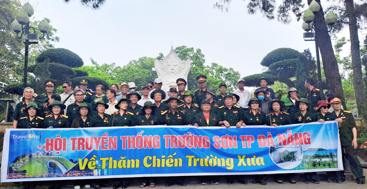 Hoạt động hướng tới Kỷ niệm 65 năm ngày Truyền thống bộ đội Trường Sơn của Hội TS TH Đà Nẵng