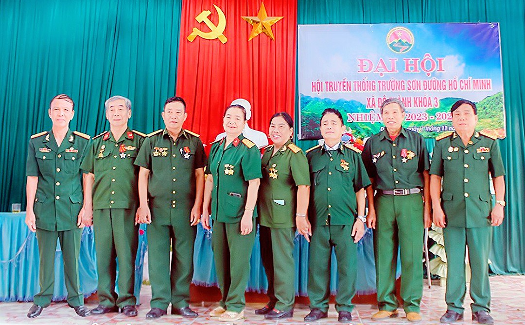 Đại hội Hội Trường Sơn xã Đô Thành, huyện Yên Thành, tỉnh Nghệ An
