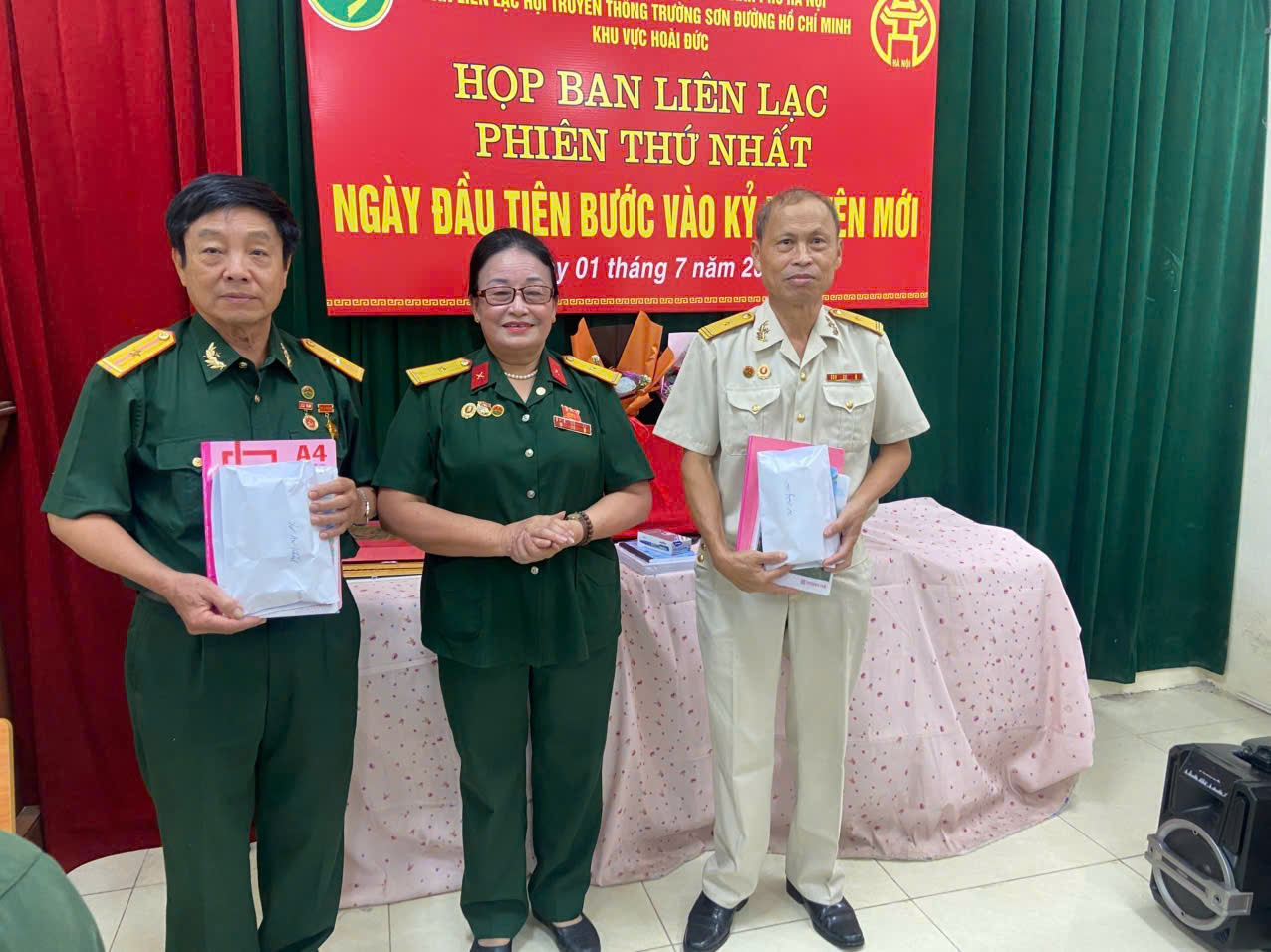 Ban liên lạc Hội truyền thống Trường Sơn-Đường Hồ Chí Minh khu vực Hoài Đức thành phố Hà Nội bước vào kỉ nguyên mới.