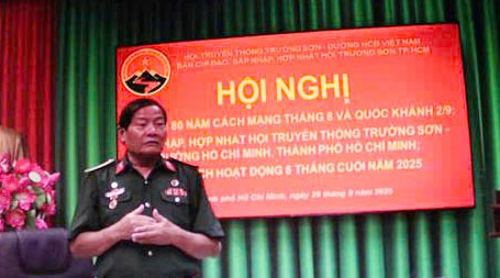 Ban chỉ đạo sáp nhập hợp nhất Hội Trường Sơn TP. HCM Kỷ niệm 80 năm cách mạng tháng 8 và Quốc khánh mùng 02/09. Phát động quyên góp ủng hộ nhân dân Cuba