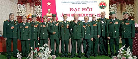 Đại hội lần thứ nhất Hội Trường Sơn Phường Cam Đường, tỉnh Lao Cai