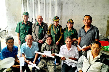 Hội Trường Sơn Sư đoàn 471 Ủng hộ đồng đội vùng lũ lụt miền Trung