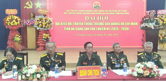 Đại hội lần thứ nhất Hội Trường Sơn tỉnh An Giang