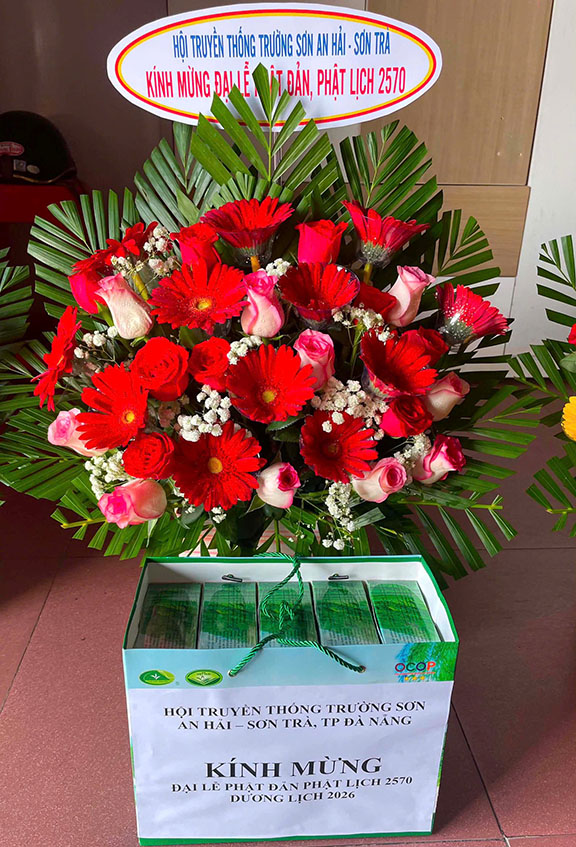 Hội Trường Sơn Phường An Hải - Sơn Trà, TP Đà Nẵng, Tổ chức Kính mừng Đại lễ Phật đản Phật lịch 2570, dương lịch 2026