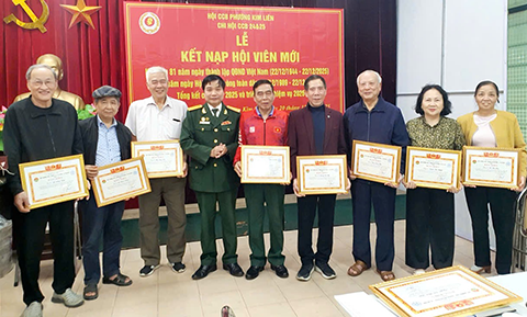 Hội Trường Sơn Khu vực Đống Đa TP. Hà Nội Tổ chức Kỷ niệm 81 năm Ngày thành lập QĐNDVN