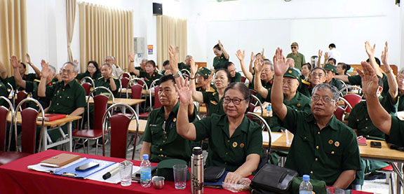 Hội nghị Lần thứ nhất Ban Chấp hành Hội Trường Sơn TP Hải phòng - Nhiệm Kỳ 2026 - 2031