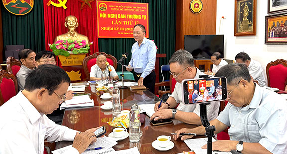 NGHỊ QUYẾT BAN THƯỜNG VỤ  Về đánh giá kết quả công tác Hội 6 tháng đầu năm; Phương hướng công tác Hội 6 tháng cuối năm 2026 và Chương trình hoạt động Chào mừng Đại Hội IV