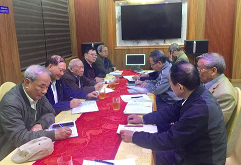 Lãnh đạo Hội Trường Sơn Việt Nam nắm tình hình công tác tại Hội Trường Sơn tỉnh Thanh Hóa và Nghệ an