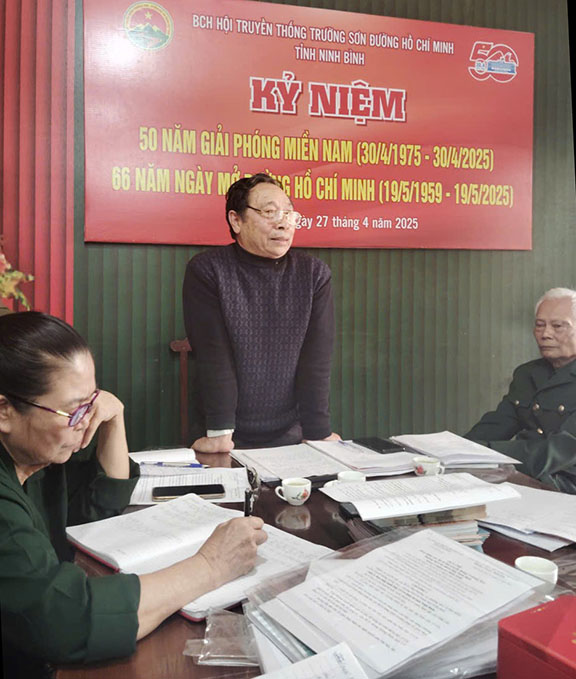 Hội nghị Ban Chấp hành Hội Trường Sơn tỉnh Ninh Bình