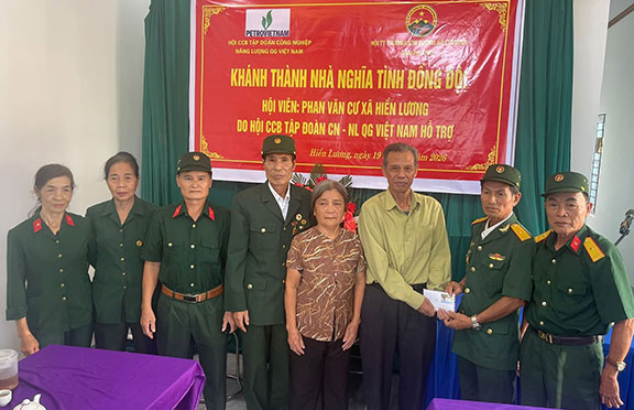 Hội Trường Sơn tỉnh Phú Thọ khánh thành nhà tình nghĩa