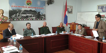 Hội nghị Ban Thường vụ Hội Trường Sơn tỉnh Thái Nguyên