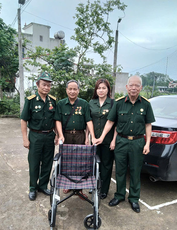 Để làm tốt hơn nữa công tác nghĩa tình đồng đội