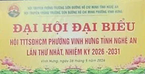 Hội Trường Sơn phường Vinh Hưng, Nghệ An tổ chức Đại hội - Lần thứ nhất 
