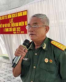 Liên chi hội Trường Sơn xã Quảng Ninh, tỉnh Quảng Trị sơ kết công tác 6 tháng đầu năm 2025