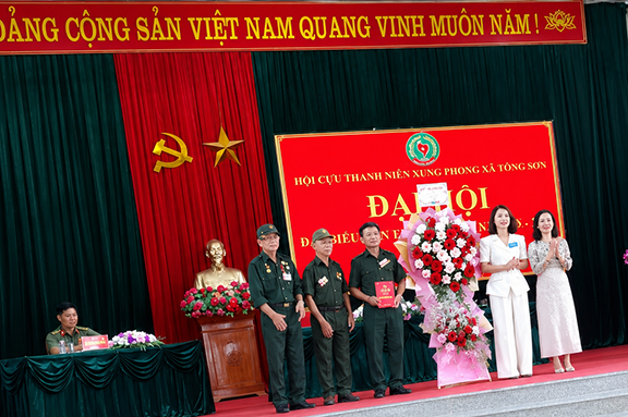 Đại hội Lần thứ nhất Hội Cựu Thanh niên xung phong xã Tống Sơn, Thanh Hóa 