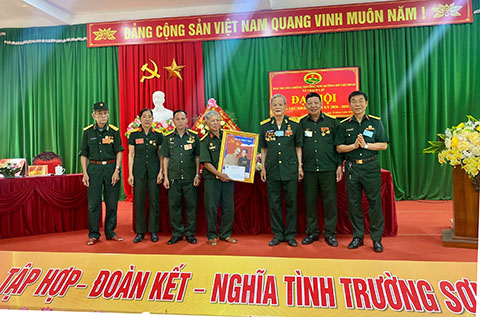 Đại hội Hội Trường Sơn xã Thạch Lập, tỉnh Thanh Hóa