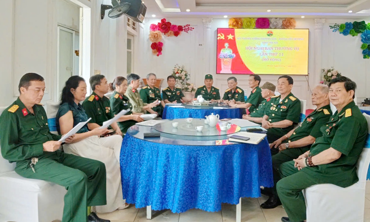 Ban Thường vụ Hội TS tỉnh Yên Bái sơ kết công tác 6 tháng đầu năm 2025