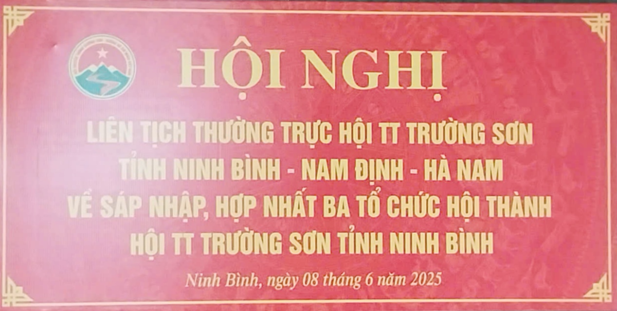 Hội TS 3 tỉnh: Ninh Bình, Nam Định, Hà Nam triển khai sáp nhập, hợp nhất thành Hội tỉnh mới là Hội TS tỉnh Ninh Bình