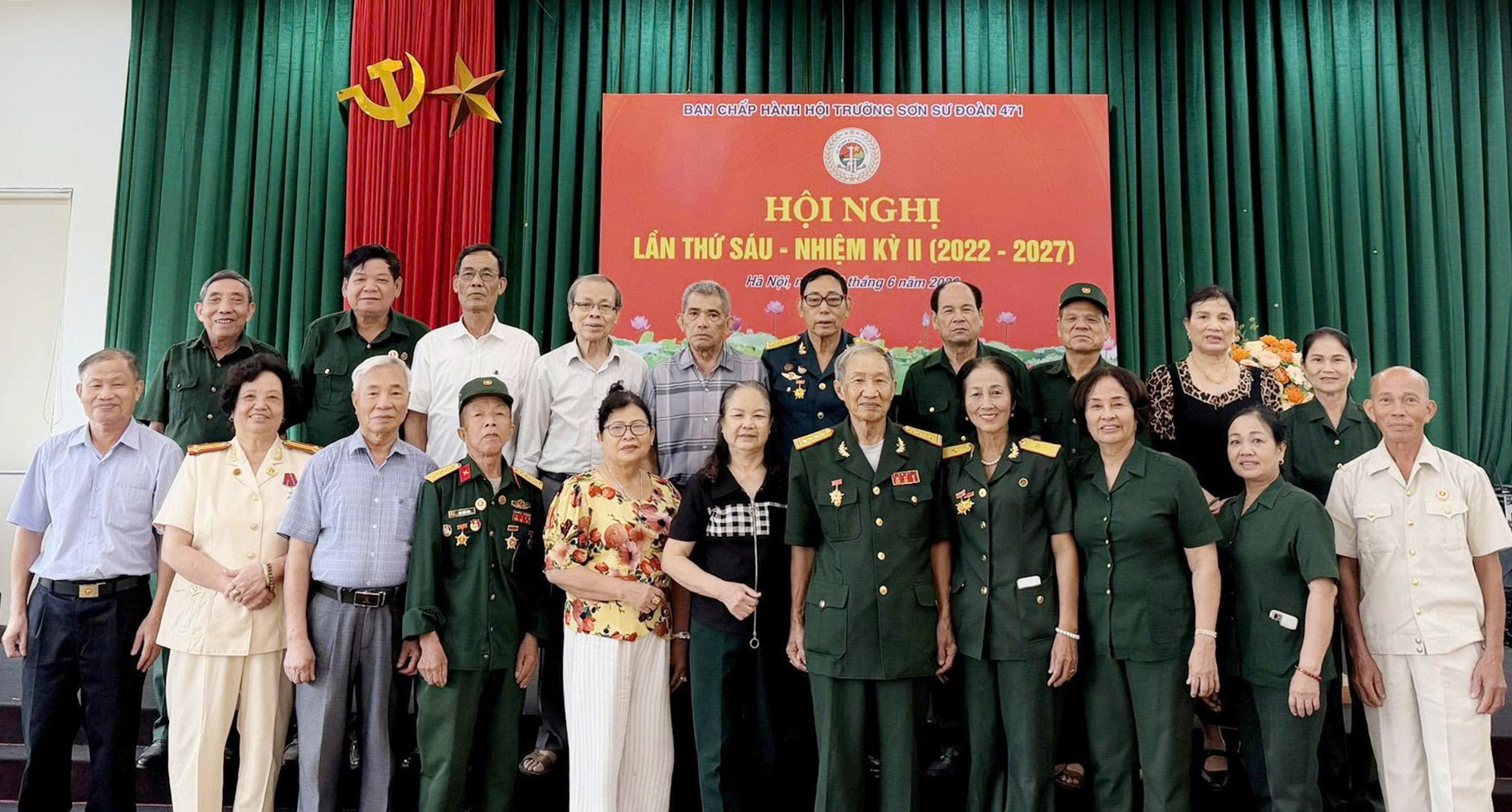 Hội nghị lần thứ sáu BCH Hội TS Sư đoàn 471