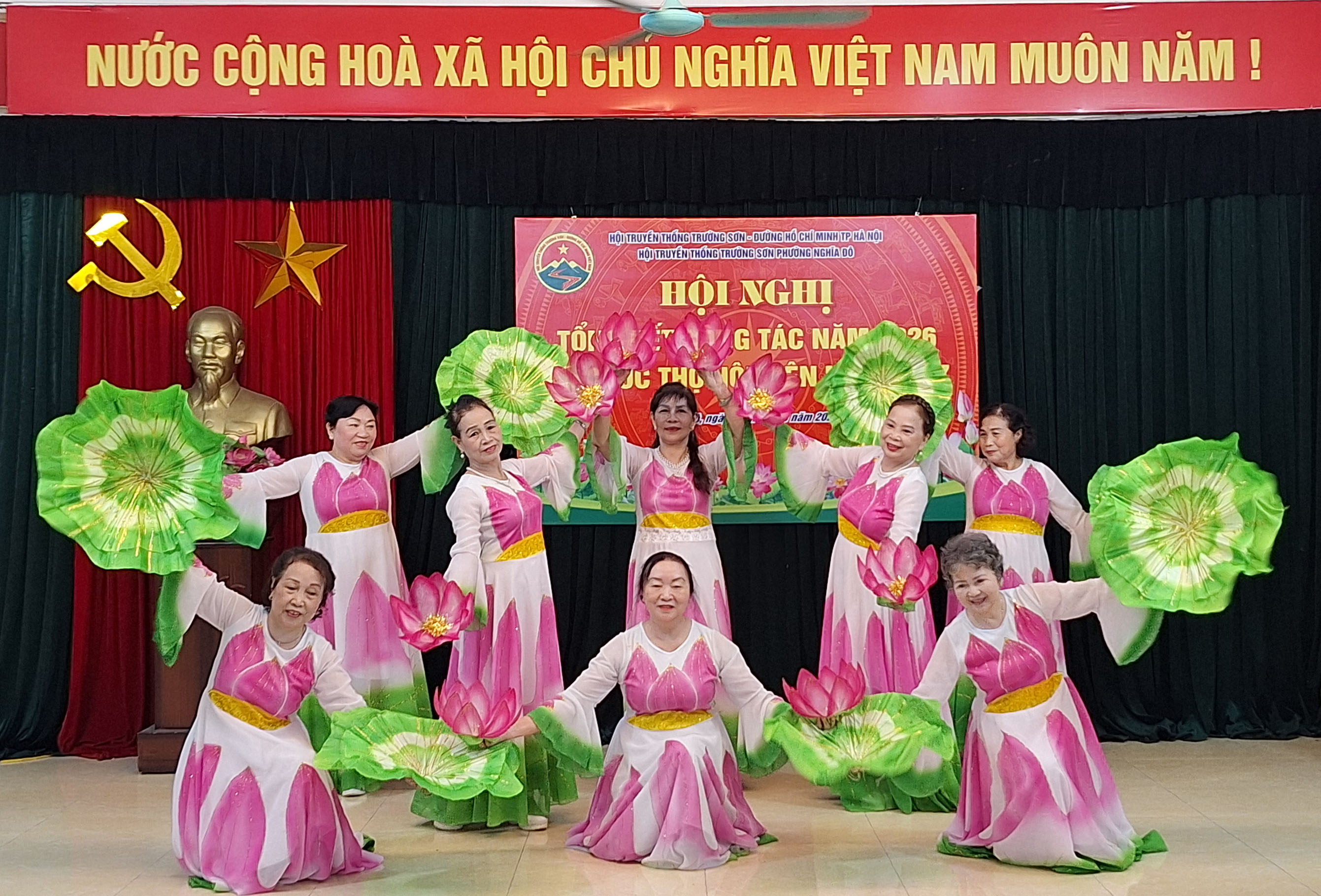 Chương trình văn nghệ chào mừng hội nghị:Tổng kết công tác Hội năm 2026 phường Nghĩa Đô TP.Hà Nội